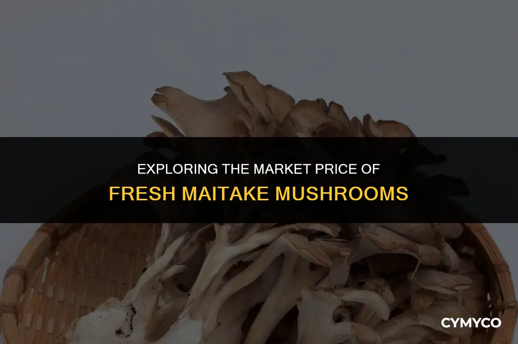what does fresh maitake sell for