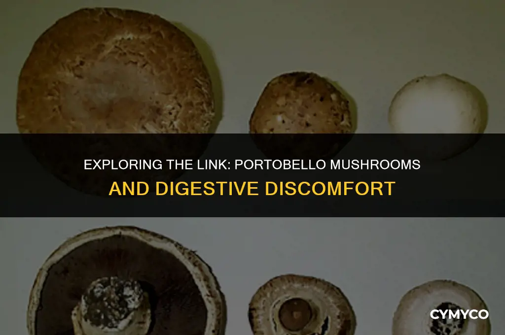 what does it mean when portobello mushrooms give you diarrhea