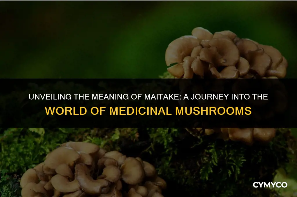 what does maitake mean