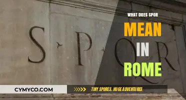 Exploring Rome's Hidden Gem: The Enchanting Meaning of 'Spor