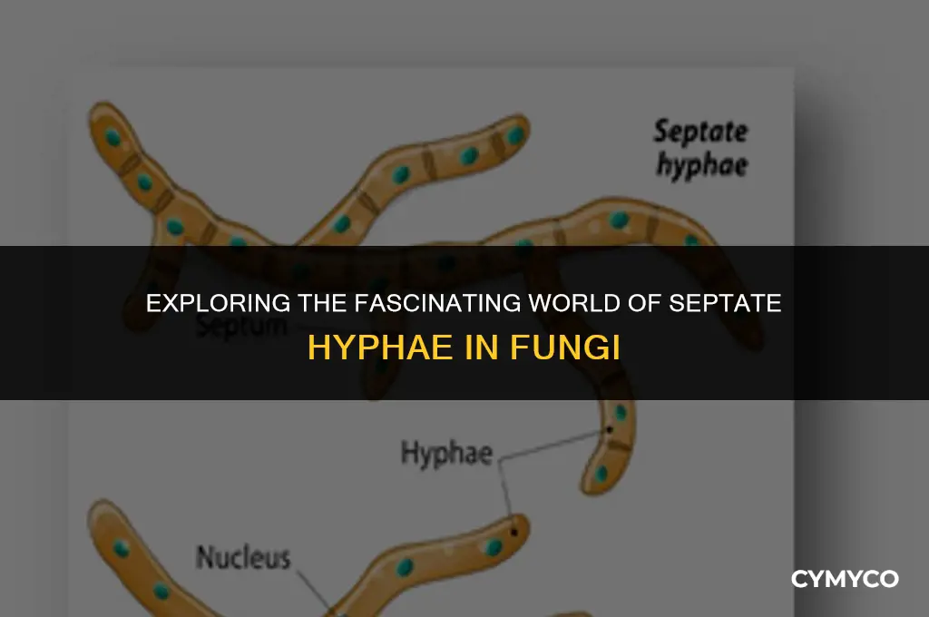 what fungal phylum have septate hyphae