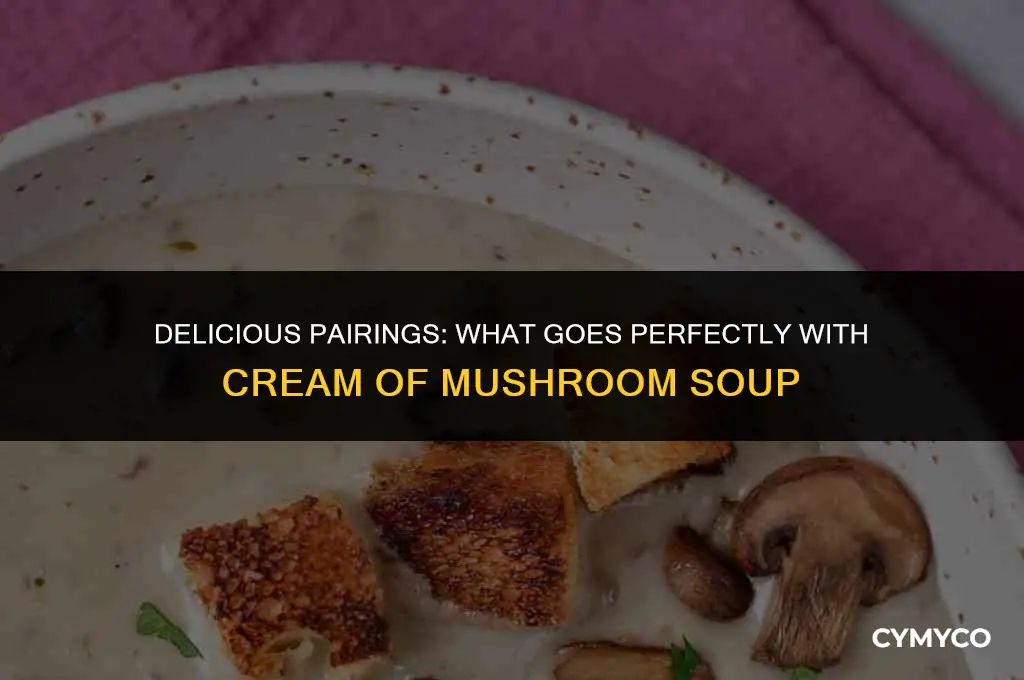 what goes good with cream of mushroom soup
