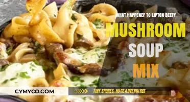 The Disappearance of Lipton Beefy Mushroom Soup Mix: A Culinary Mystery