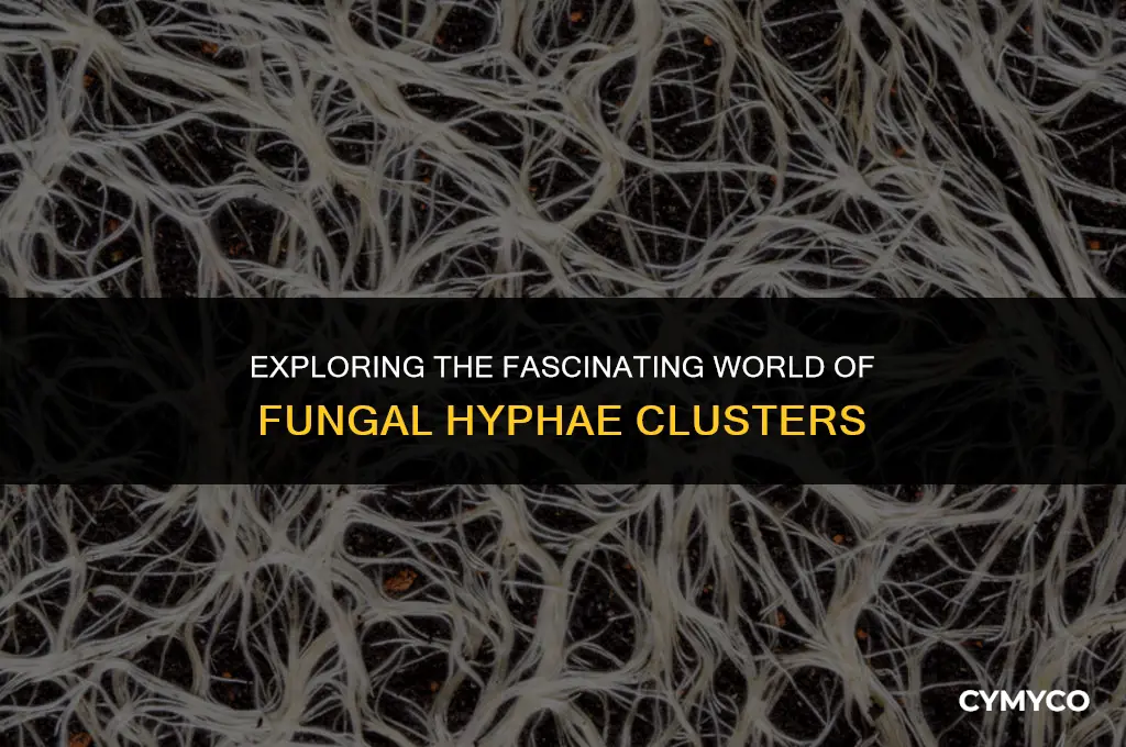 what is a cluster of hyphae called
