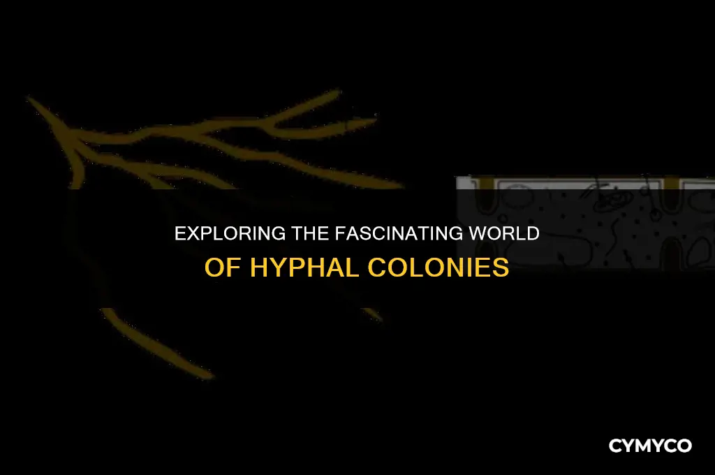 what is a colony of hyphae