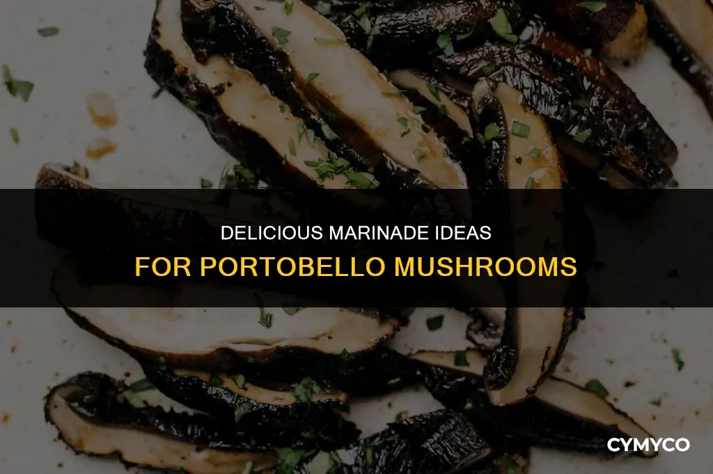 what is a good marinade for portobello mushrooms