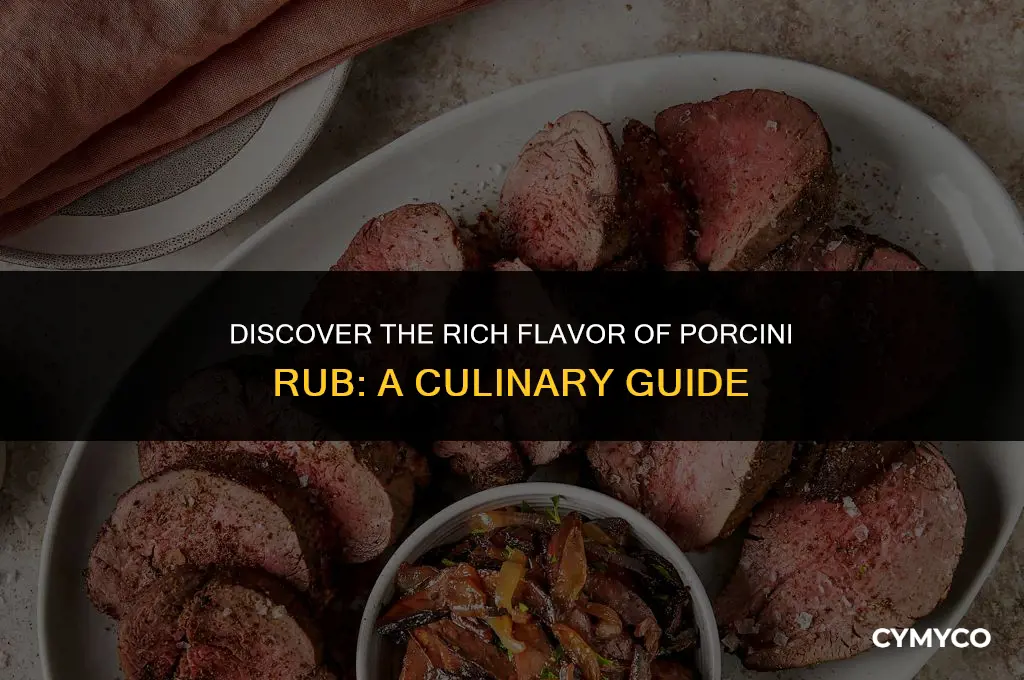 what is a porcini rub