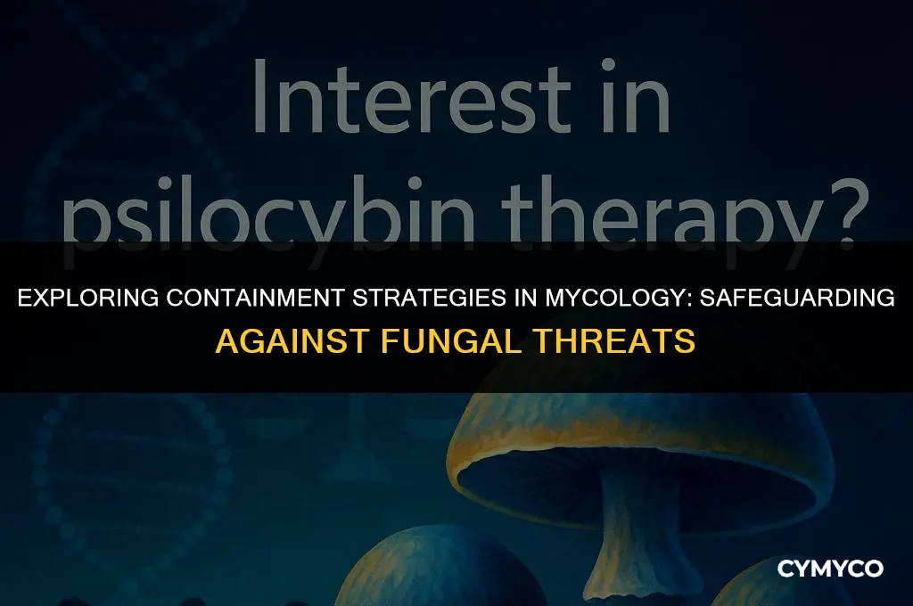 what is containment in mycology