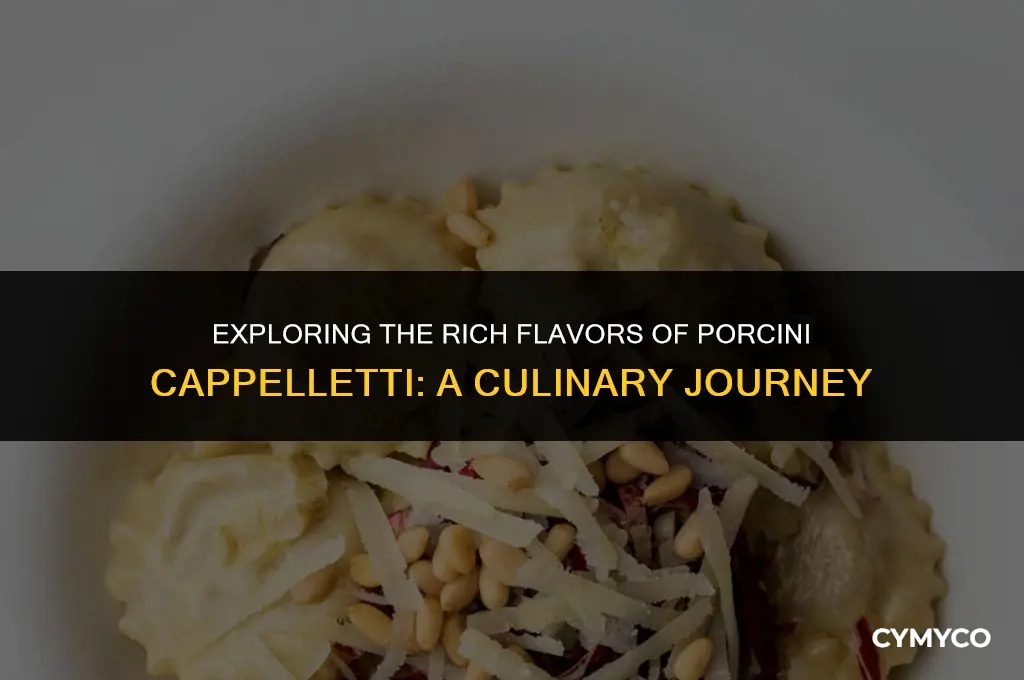 what is porcini cappelletti