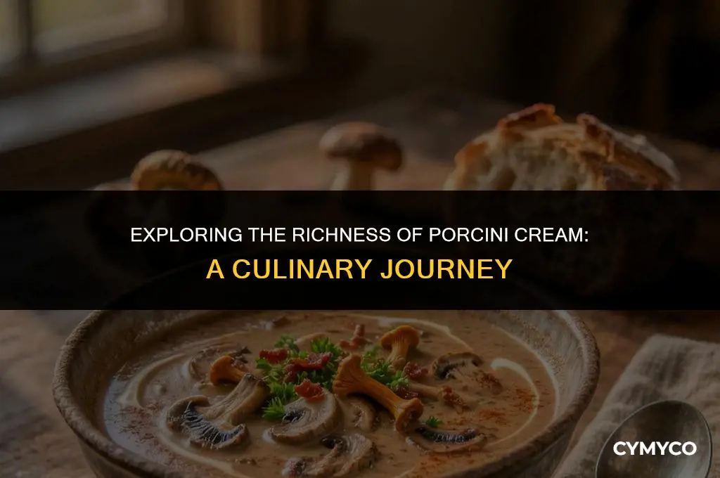 what is porcini cream