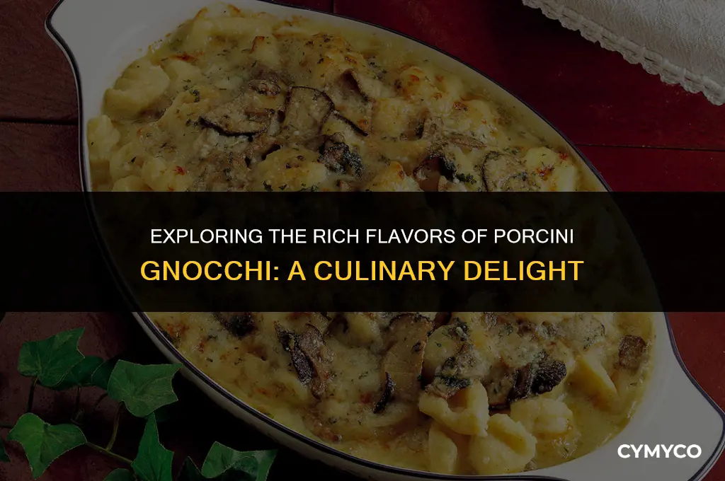 what is porcini gnocchi