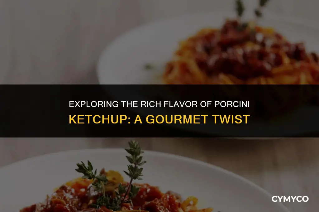 what is porcini ketchup