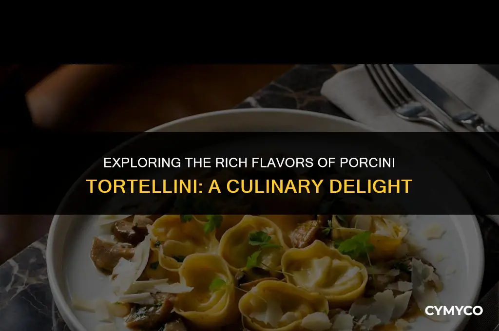 what is porcini tortellini