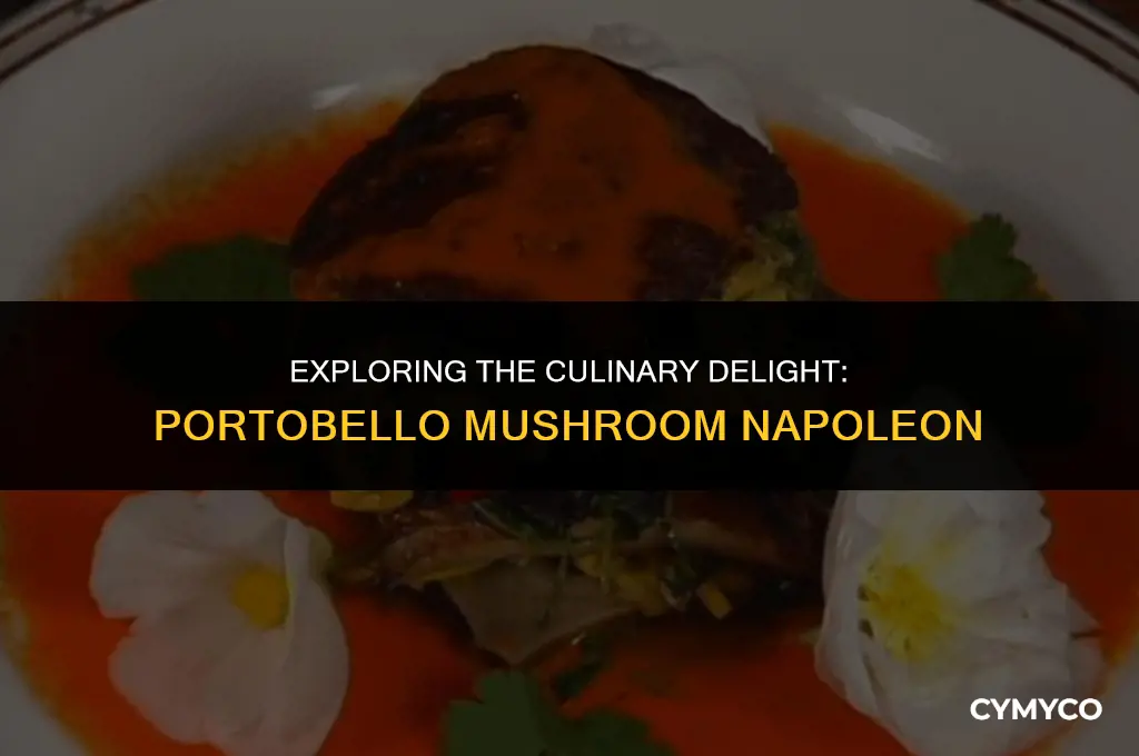 what is portobello mushroom napoleon