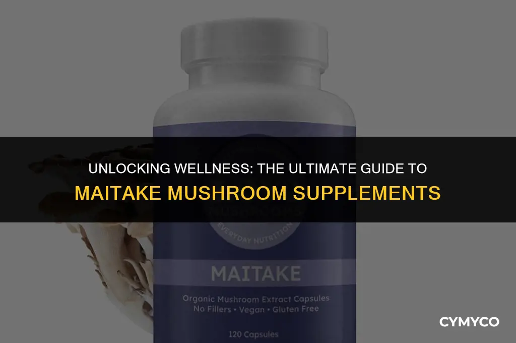 what is the best maitake mushroom supplement
