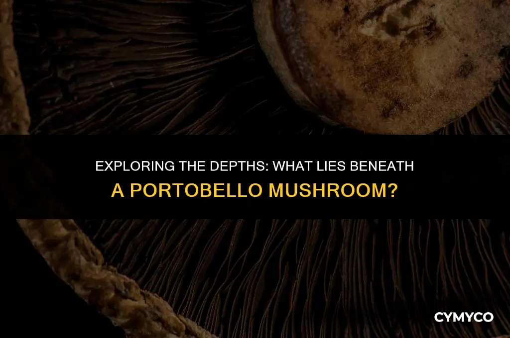 what is the bottom of a portobello mushroom