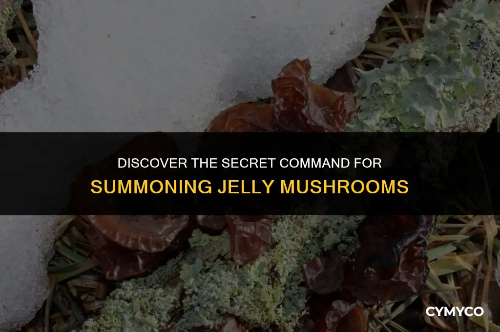 what is the command to get a jelly mushroom