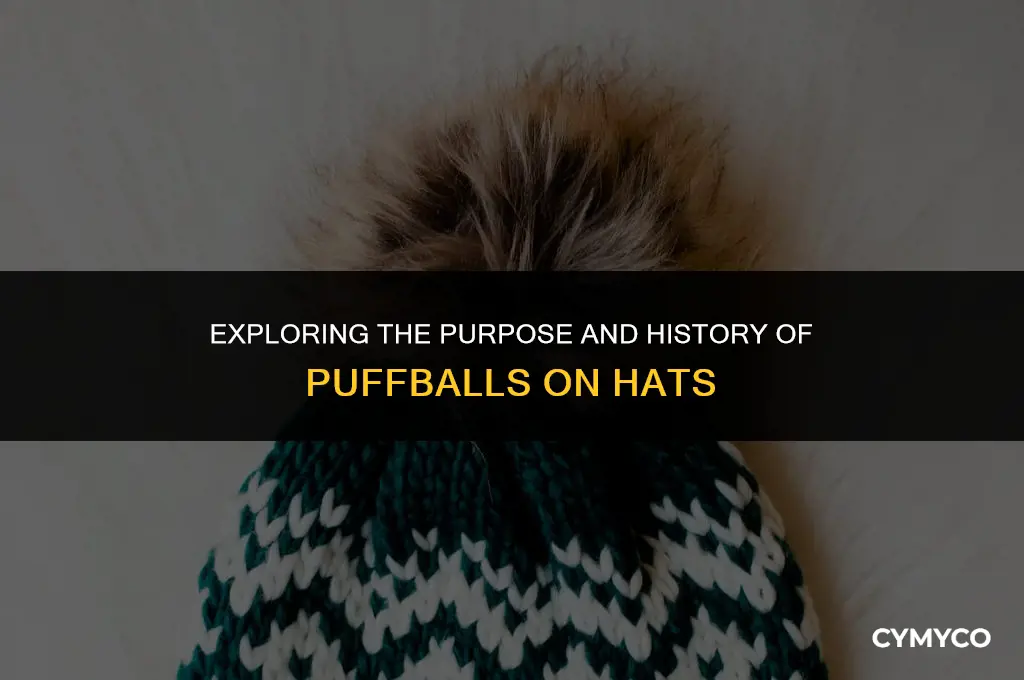 what is the puffball on hats for