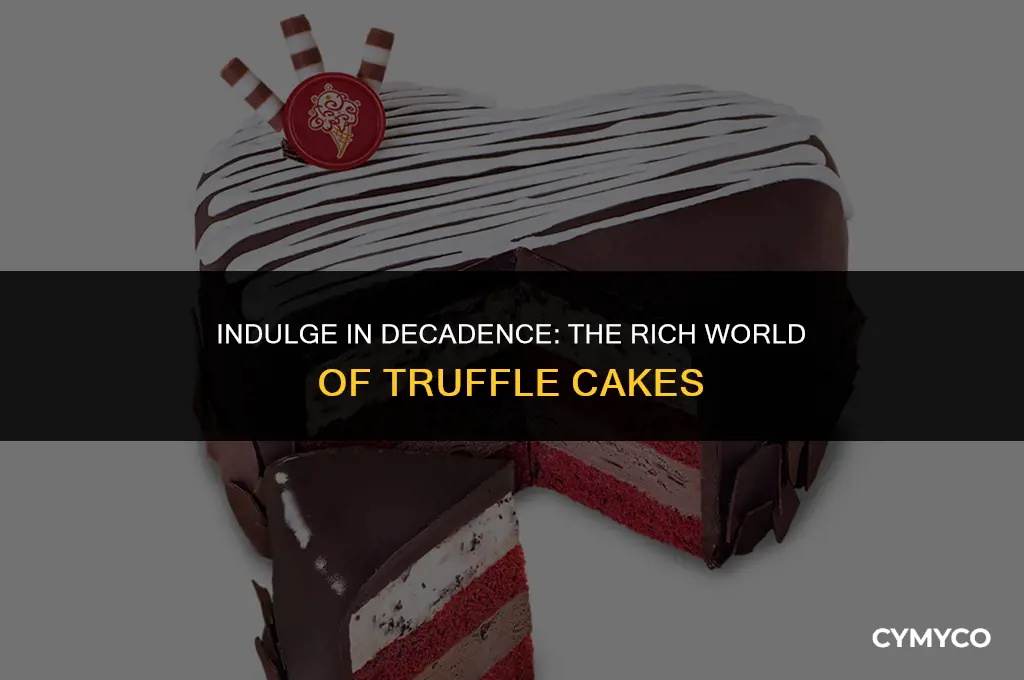 what is truffle cake