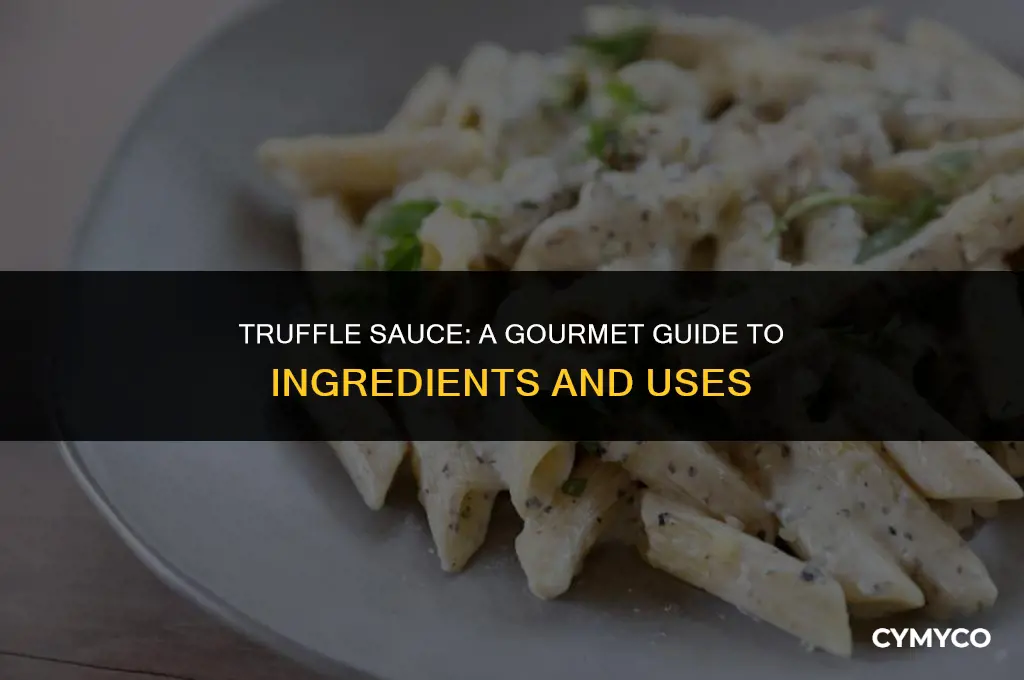 what is truffle sauce made of
