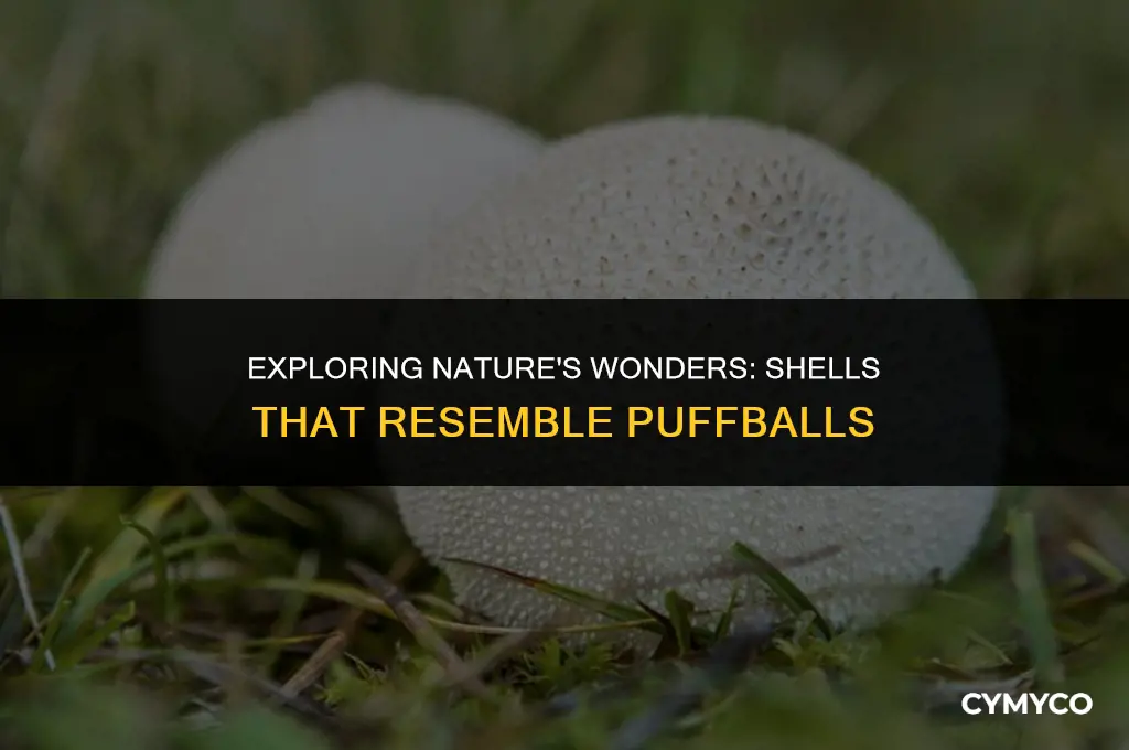 what kind of shell looks like a puffball