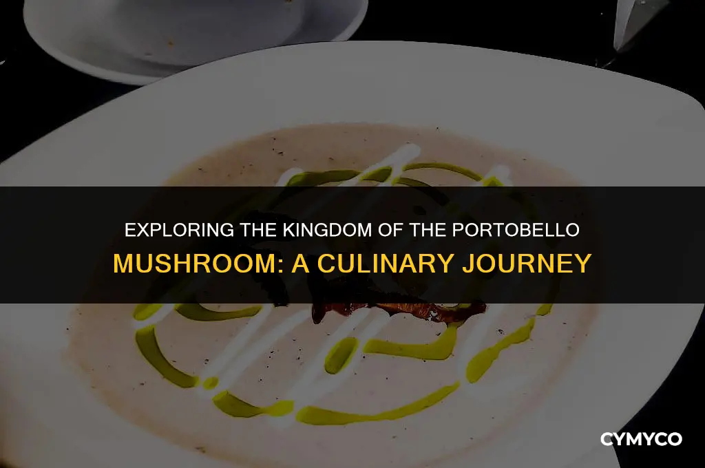 what kingdom is the portobello mushroom in