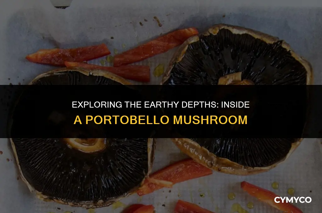 what looks like the inside of a portobello mushroom