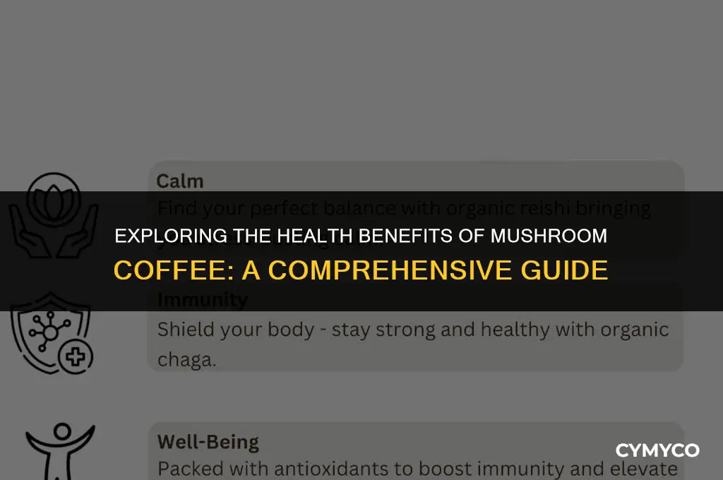 what mushroom coffee good for