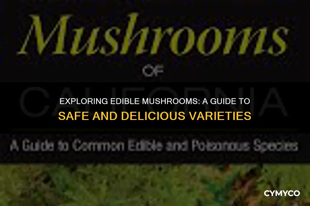 what mushrooms are good to eat
