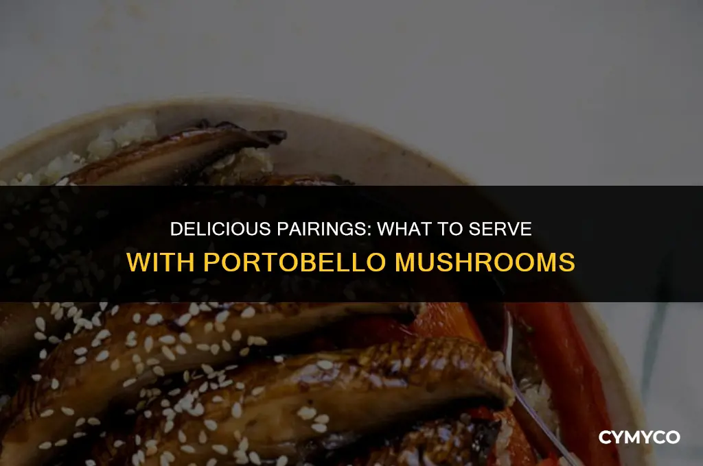 what pairs well with portobello mushrooms