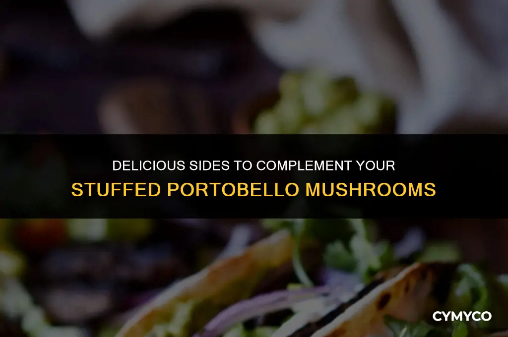 what sides go with stuffed portobello mushrooms