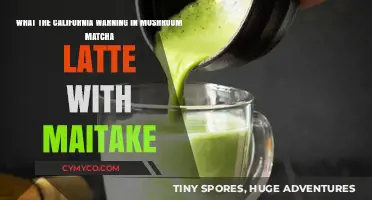Unveiling the Maitake Mushroom Matcha Latte: California's Warning Uncovered
