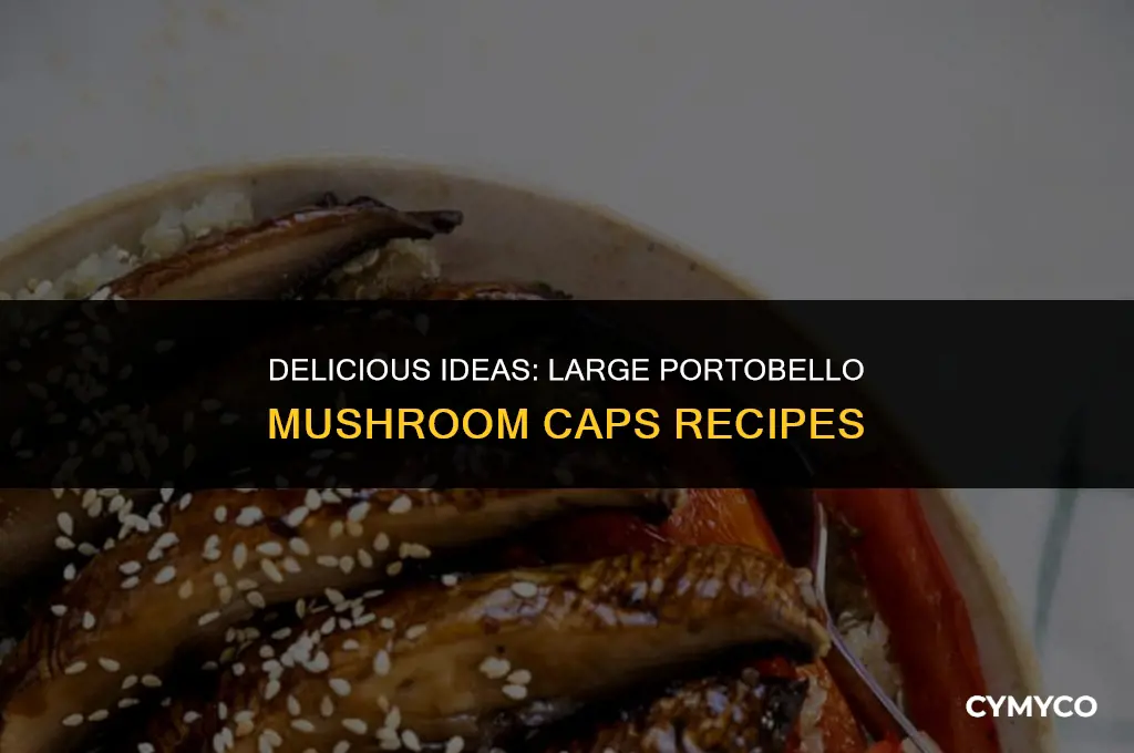 what to do with large portobello mushroom caps