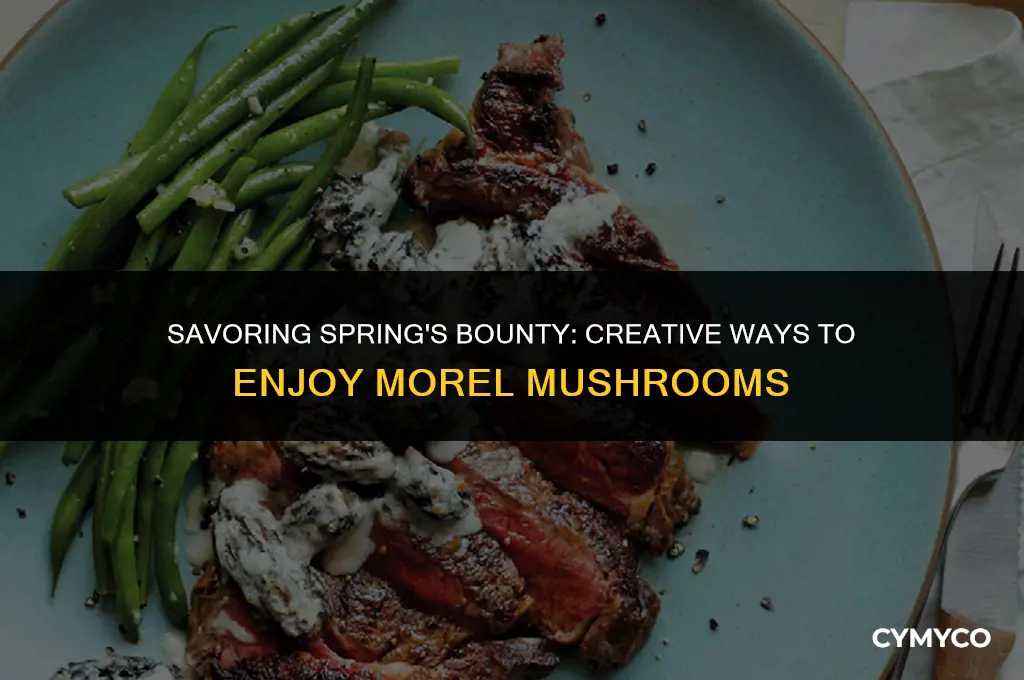 what to do with morels