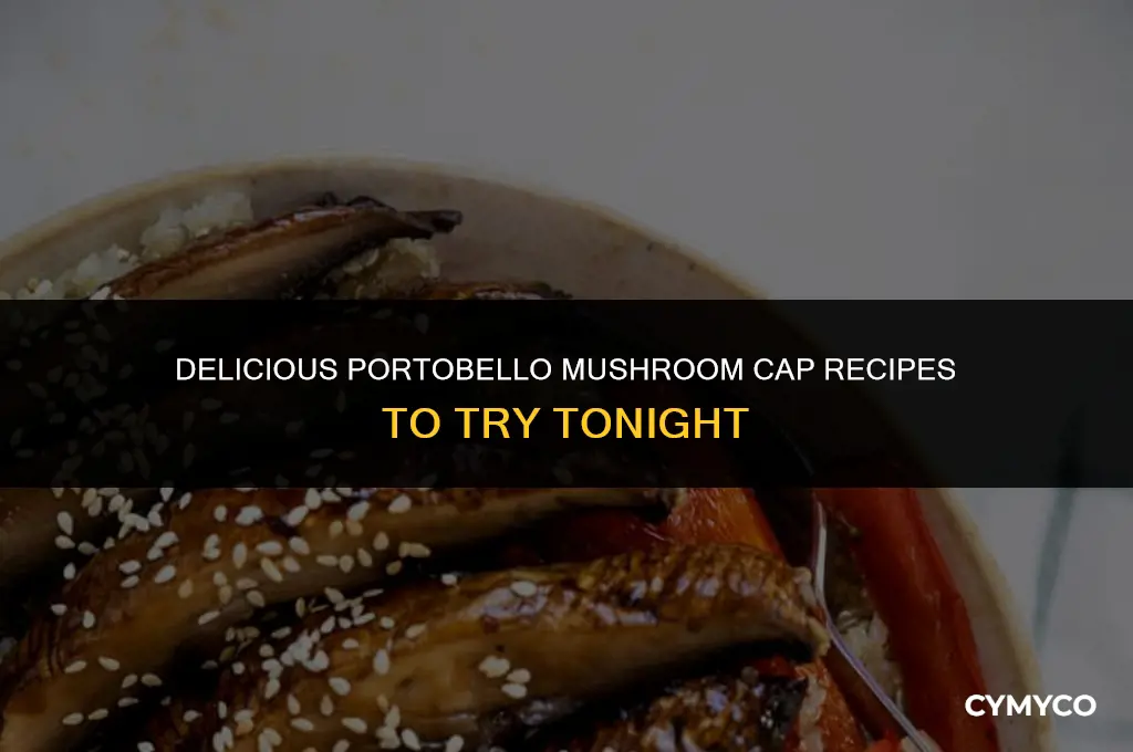 what to make with portobello mushroom caps