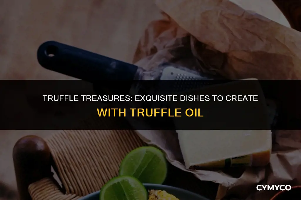 what to make with truffle oil
