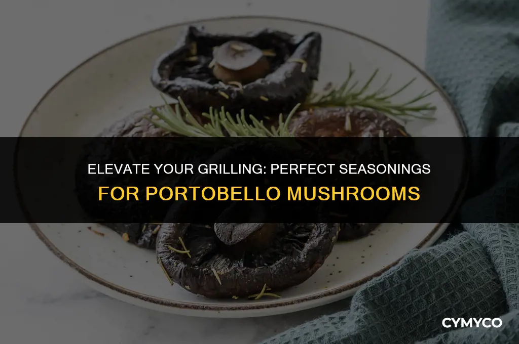 what to season portobello mushrooms with