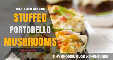 Delicious Pairings: What to Serve with Crab Stuffed Portobello Mushrooms
