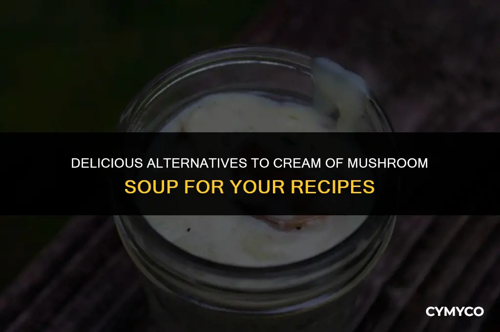 what to use in place of cream of mushroom soup