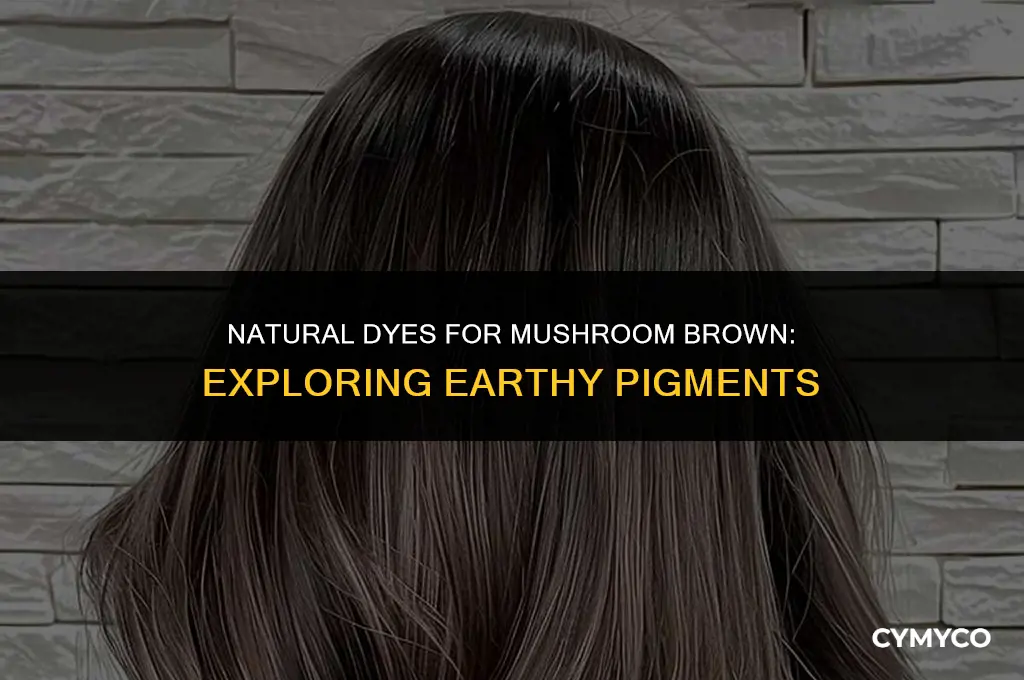 what to use to get mushroom brown