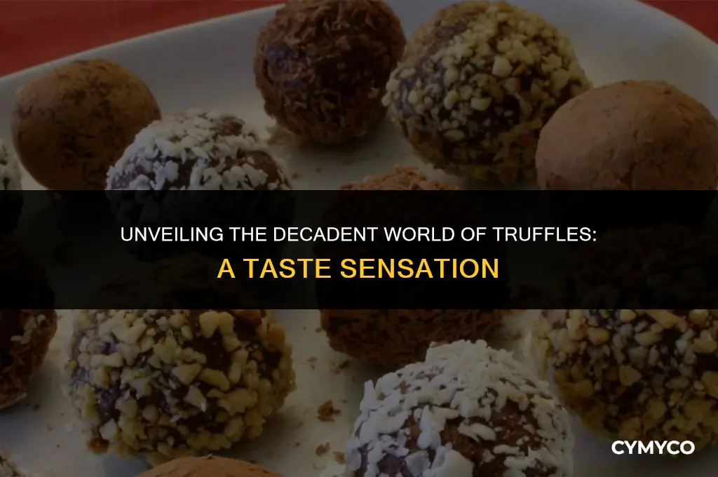 what truffles taste like