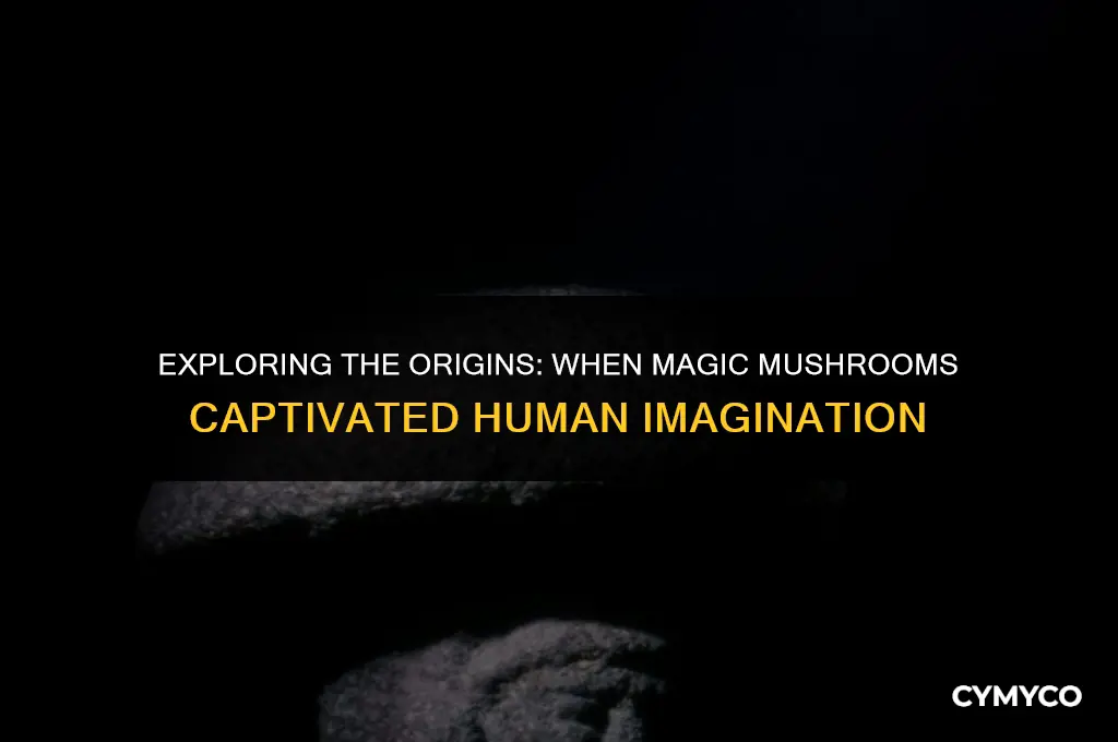 when did magic mushrooms first get popular