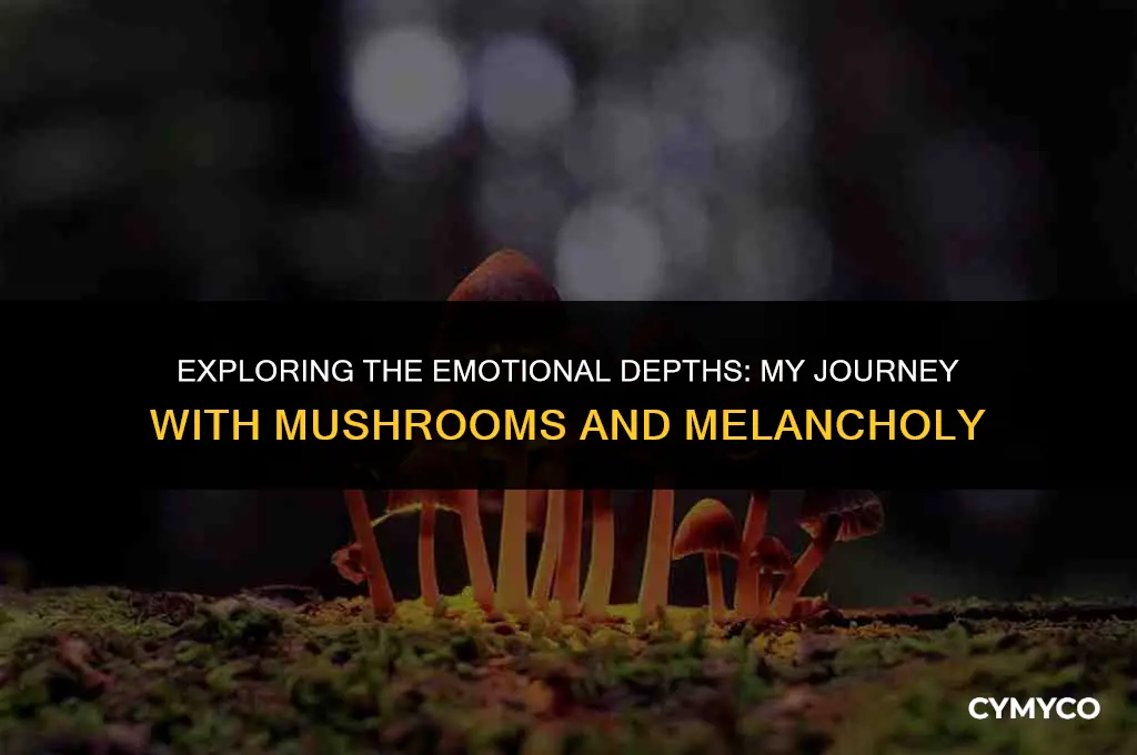 when i take mushrooms i get sad