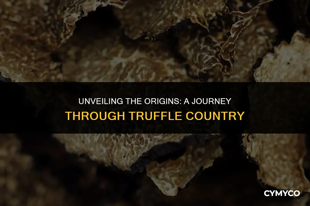 where are truffles from