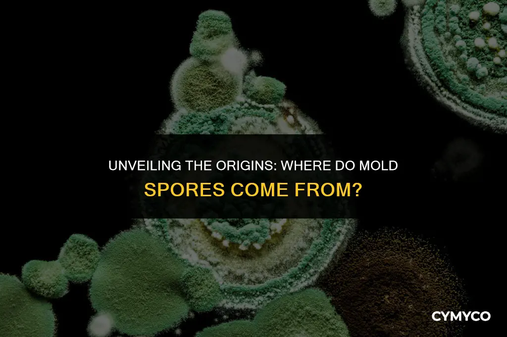 where do mold spores come from