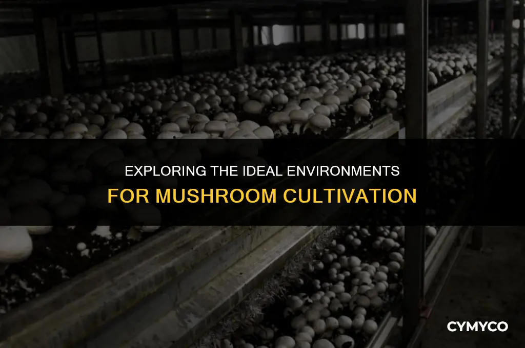 where do mushrooms grow best