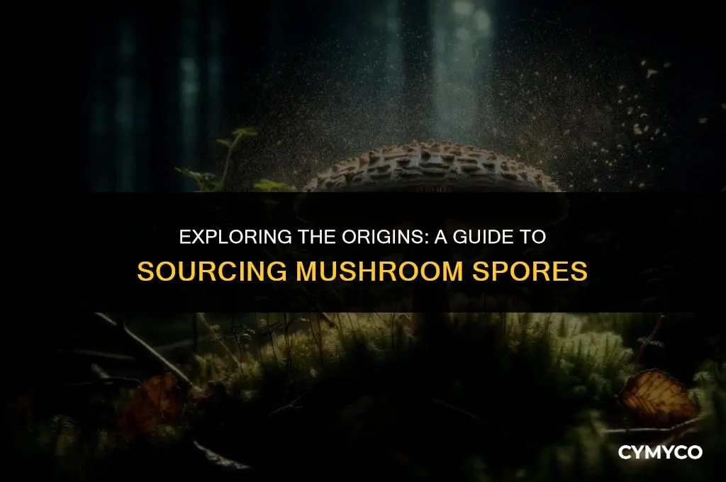 where do you get mushroom spores