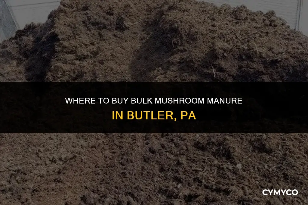 where to buy bulk mushroom manure butler pa