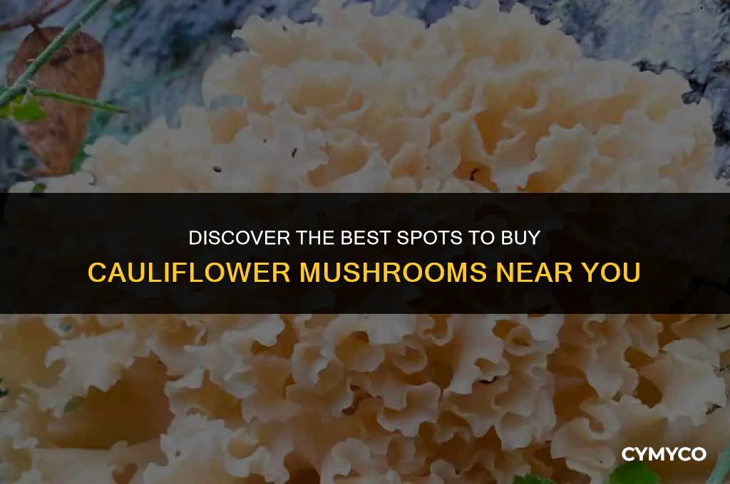 where to buy cauliflower mushroom