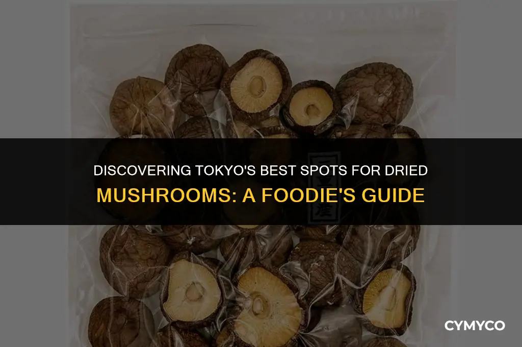 where to buy dried mushrooms in tokyo